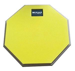 Belear Yellow 12 inch Drum Practice Pad